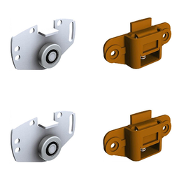 [320327] GARNITURE DE PORTE COULISSANTE SANS RAIL