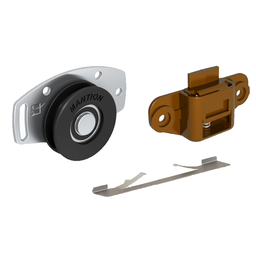 [320328] GARNITURE DE PORTE COULISSANTE SANS RAIL PICO60 - 1 PANNEAU