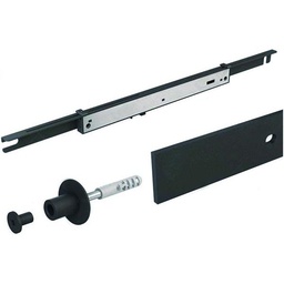[320346] SET RAIL 1,95M NOIR + AMORTISSEUR