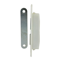 [320414] LOQUETEAU MAGNETIQUE A ENCASTRER PAT 8KG BLANC X1