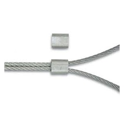 [320477] 6 MANCHONS ALUMINIUM POUR CABLE D2MM