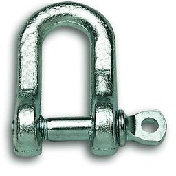[320489] MANILLE DROITE ACIER ZINGUE 13X30MM