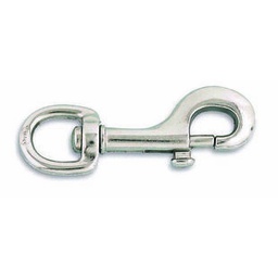 [320518] MOUSQUETON POMPE ZAMAK NICKELE L110MM