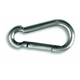 [324863] MOUSQUETON POMPIER INOX 166KG D6MM L60MM