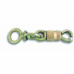 [320532] MOUSQUETON SECURITE ACIER ZINGUE BICHROMATE 200KG L85MM