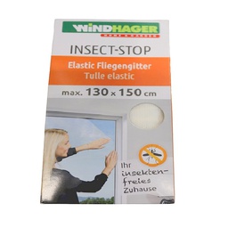 [41483] MOUSTIQUAIRE BANDE AUTO-AGRIPPANTE 130X150CM BLANC