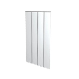 [41490] MOUSTIQUAIRE RIDEAU PORTE BASIC 100X220CM BLANC