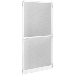 [41502] MOUSTIQUAIRE PORTE BATTANTE 100X210CM BLANC