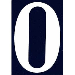 [320569] NUMERO DE RUE PVC ADHESIF 110X75MM - 0