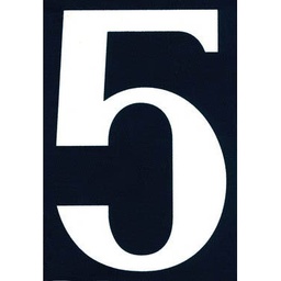 [320574] NUMERO DE RUE PVC ADHESIF 110X75MM - 5