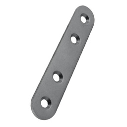 [320614] PATTE D ASSEMBLAGE BOUT ROND ACIER ZINGUE 60X15 X10