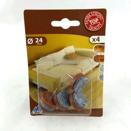 [320706] PATIN A CLOUER FEUTRE MPBR D24 X4