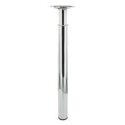 [320967] PIED ZO D30 H300 500 ACIER CHROME