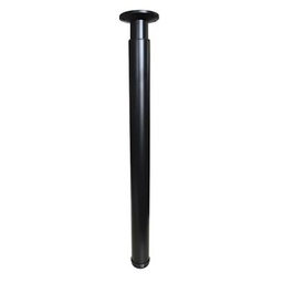 [320976] PIED D38 REGLABLE ALU NOIR H300