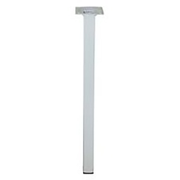 [320988] PIED 25X25 M10 ACIER BLANC H100