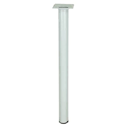 [320994] PIED D30 M10 ACIER BLANC H250