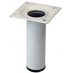 [324916] PIED D30 M10 ACIER BLANC H100