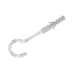 [321087] PITON OUVERT M5*75MM AVEC CHEVILLE - BTE DE 6PCS