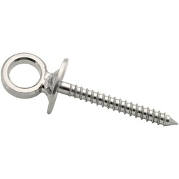 [321091] 2 PITONS ŒIL VIS BOIS INOX D8MMX30MM