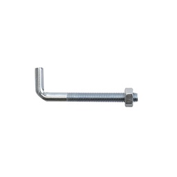 [321127] PITON A VISSER FIL MET. ZI - 6,0X60 AVEC ECROU - 4PCS