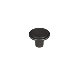 [321313] 2 BOUTONS DE MEUBLE PINOT ZAMAK NOIR VIEILLI D30MM