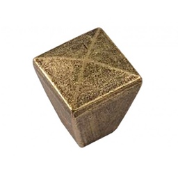 [321346] BOUTON DE MEUBLE ANTIK ZAMAK BRONZE 18X18