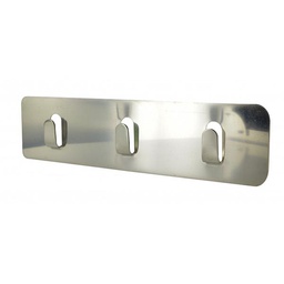 [321514] RATELIER 3 CROCHET L150 INOX X1