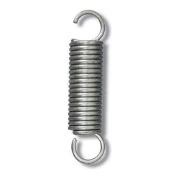 [321520] 8 RESSORTS SIEGE CAMPING ACIER GALVA 19KG D1.8MM L62MM
