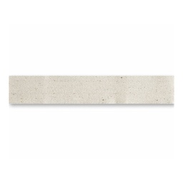 [321633] SANGLE SERGE COTON ECRU LARG. 25MM/M