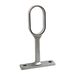 [321880] SUPPORT MILIEU FIXE D25 ZAMAK CHROME X1