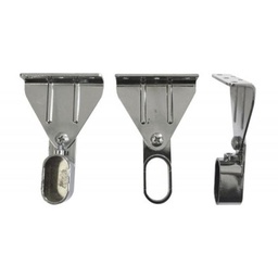 [321892] SUPPORT SOUS PENTE ZAMAK CHROME 30X15 X1