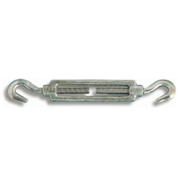 [322054] TENDEUR 2 CROCHETS ACIER ZINGUE POUR CABLE D8MM