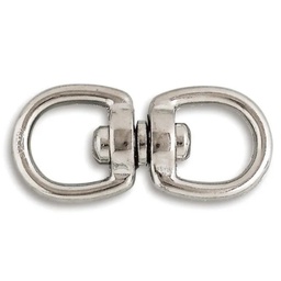 [322067] TOURET DOUBLE ZAMAK NICKELE 20KG D4.5MM