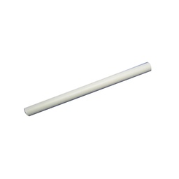 [322095] TUBE DE PENDERIE SOUDE 15MM 2M00 PLASTIFIE BLANC 374201 STRAUSS