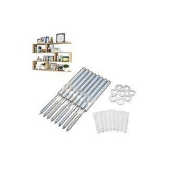 [322932] VIS ETAGERE POZI D6.3X50+CACIER X12