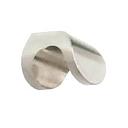[323160] BOUTON TIRETTE HT VADUZ 20MM ZAMAC CHROME SATINE