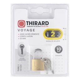 [323174] CADENAS TYPE 1 20 A ACIER 2CLES