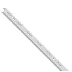 [323317] CREMAILLERE ACIER SIMPLE 2M00 EXPOXY BLANC STRAUSS