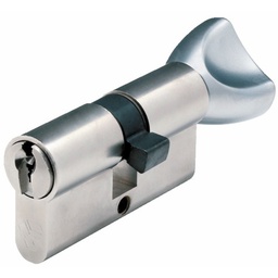 [323387] CYLINDRE BOUTON NICKELE 30X30 3CLE(S) 3111 V5