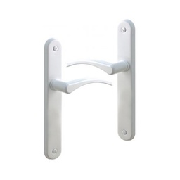 [323629] GARNITURE SUR PLAQUE EVA ALUMINIUM BLANC BEC DE CANE