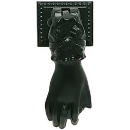[323733] MARTEAU DE PORTE FORME MAIN, NOIR