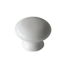 [323879] BOUTON CERAMIQUE BLANC 38MM