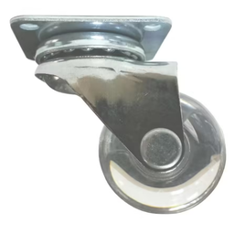 [324007] ROULETTE ROLLER PIVOTANTE TRANSLUCIDE 20K D35