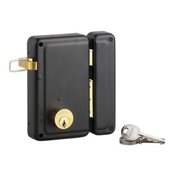 [324118] SERRURE VERT D CYLINDRE 23X45 TIRAGE D