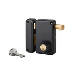 [324119] SERRURE VERT D CYLINDRE 23X45 TIRAGE G
