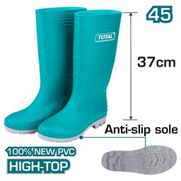 [39525] BOTTE DE TRAVAIL EN CAOUTCHOUC VERT P45