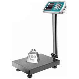[35410] BALANCE ÉLECTRONIQUE MÉTALLIQUE 100 KG / 20 G - 300*400 MM
