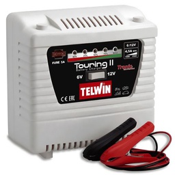 [35503] CHARGEUR DE BATTERIE ELECTRONIQUE 220 V 6/12 V 55 AH MAX TOURING 11