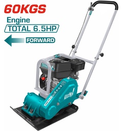 [35519] COMPACTEUR PLAT TOTAL 50X36 CM – MOTEUR A ESSENCE HONDA GX160