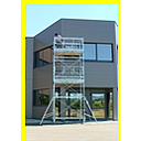 [35587] ECHAFAUDAGE EN ALUMINIUM 87X240CM H13M